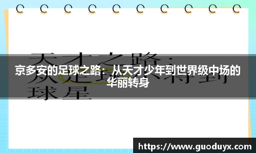 京多安的足球之路：从天才少年到世界级中场的华丽转身
